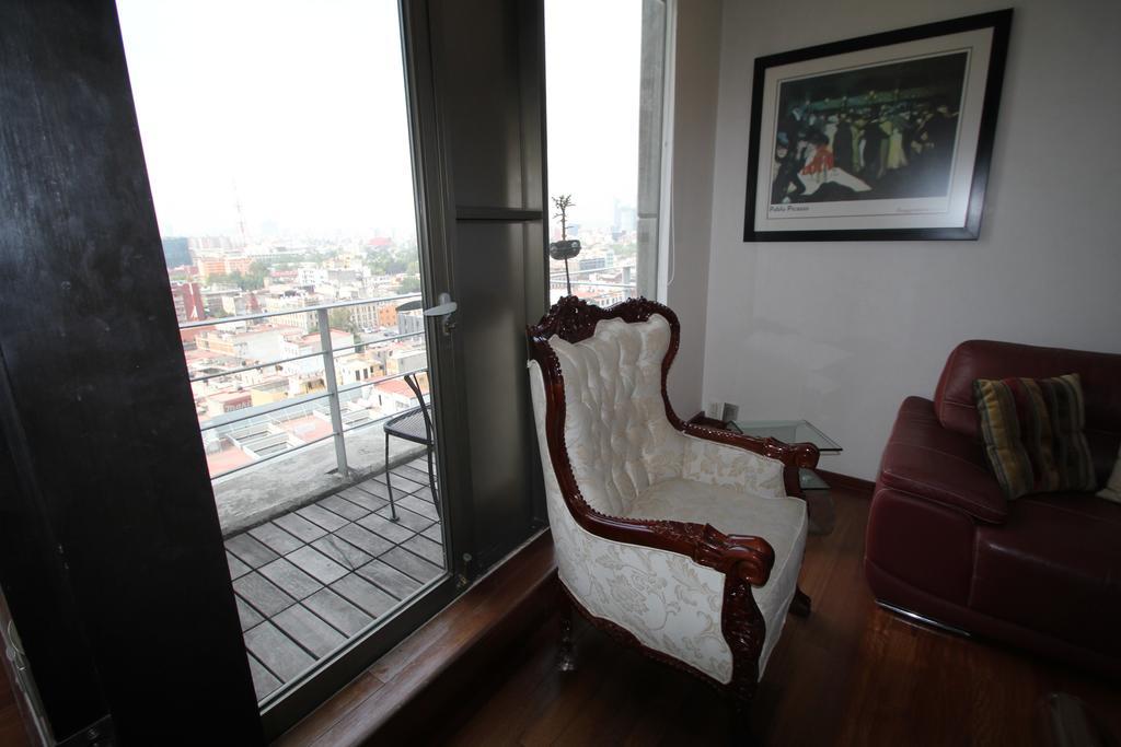 Boutique Apartment With Balcony And Pool-1416 Мехико Экстерьер фото